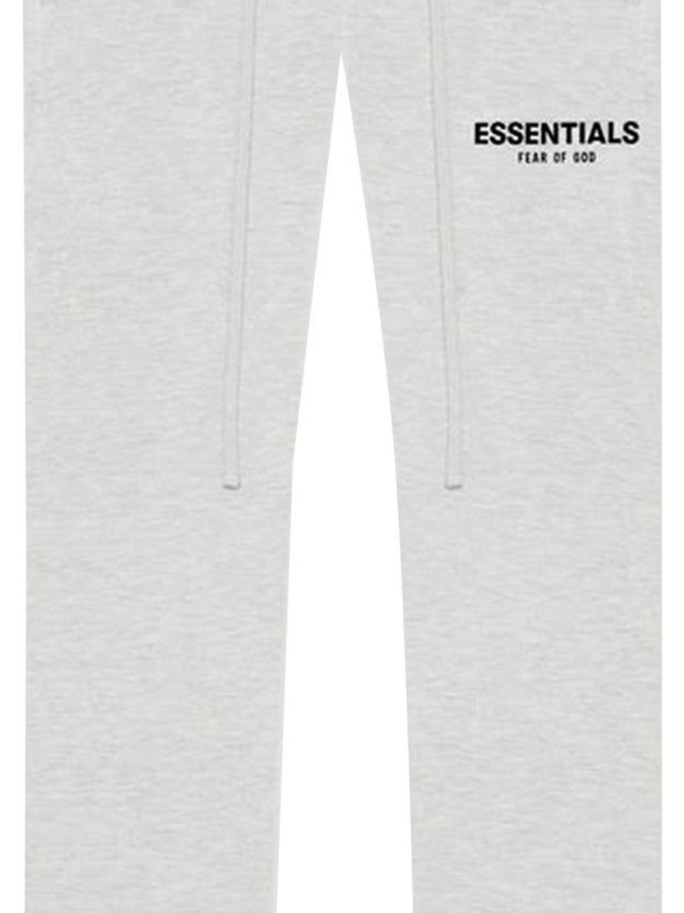 Essentials Light Gray Sweatpants with Logo